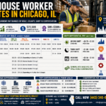 Warehouse Worker Pay Rates in Chicago, IL
