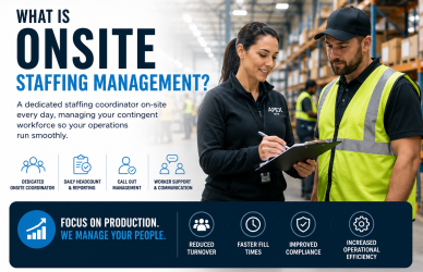 What Is Onsite Staffing Management Benefits for Large Employers